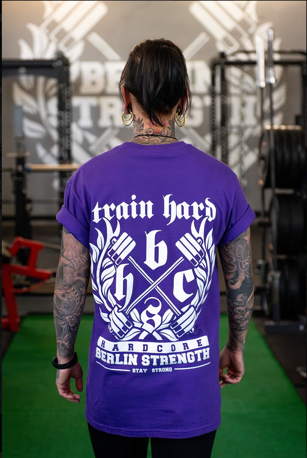 Berlin Strength T-Shirt - Lila
